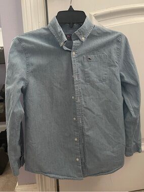 Vineyard Vines Boys’ Chambray Shirt